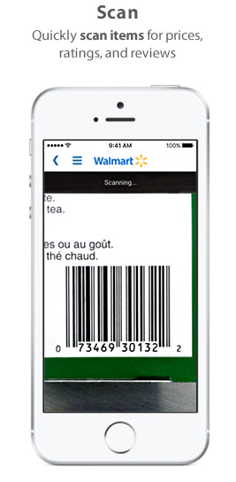 walmart app thatvlets u scan your receipt