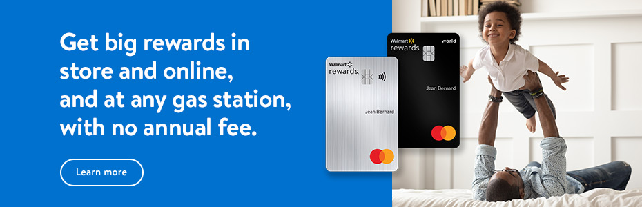 Get big rewards in store and online, and at any gas station, with no annual fee. - Learn more